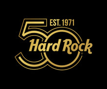 Cargar imagen en el visor de la galería, Hard Rock Cafe® Imán de Guitarra de Colección 50 Aniversario Souvenir
