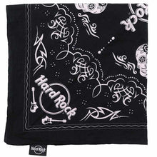 Cargar imagen en el visor de la galería, Hard Rock Cafe® Bandana Pañuelo Skull &amp; Guitars Multiusos Aventura
