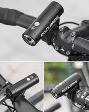 Cargar imagen en el visor de la galería, SUPER PRECIO! 🔥 Rockbros® Luz Profesional 800 Lúmenes Recarga USB Waterproof Bicicleta
