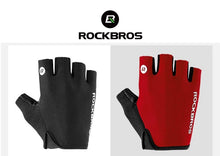 Cargar imagen en el visor de la galería, SALE! Rockbros® Guantes de Ciclismo | Rojo/Negro
