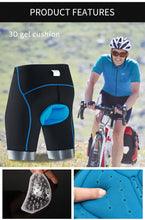 Cargar imagen en el visor de la galería, Wosawe® Short Culotte Coolmax 3D Gel Ciclismo | L
