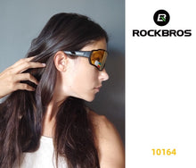 Cargar imagen en el visor de la galería, Rockbros® Lentes Deportivos Polarizados Amarillos para días nublados 10164 Ciclismo Protección UV400
