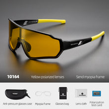 Cargar imagen en el visor de la galería, Rockbros® Lentes Deportivos Polarizados Amarillos para días nublados 10164 Ciclismo Protección UV400
