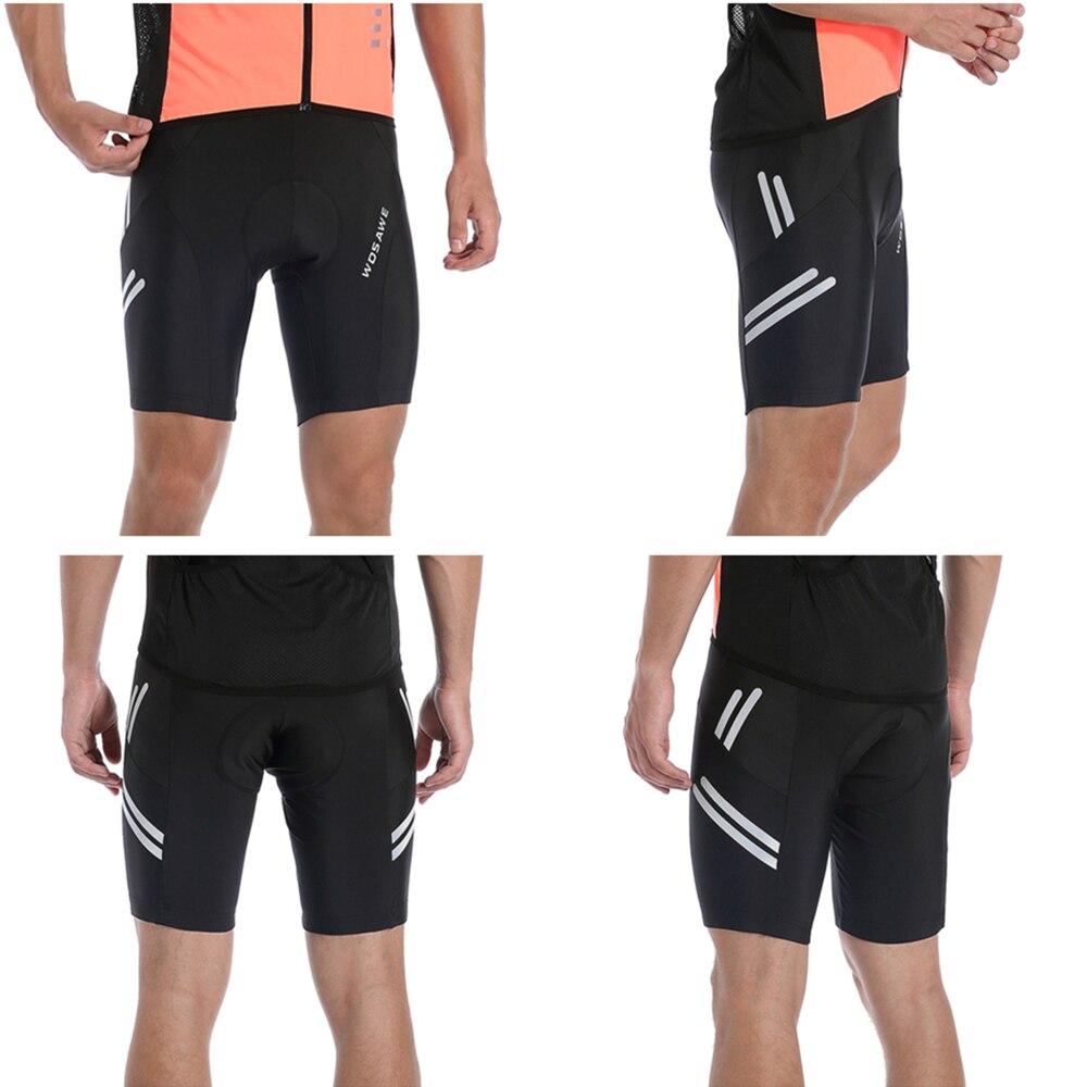 Wosawe® Short Culotte Ciclismo Almohadilla 5D Gel | M-XL-XXL