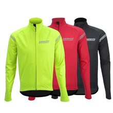 Cargar imagen en el visor de la galería, Darevie® Casaca Térmica Chaqueta Pro Fit de Ciclismo 5-15°C | VERDE | XS-S-M-XL
