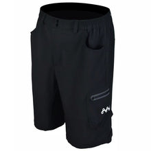 Cargar imagen en el visor de la galería, Pantalón Corto Short Ciclismo Suelto MTB Enduro Con Elástico BLACK | S-L-XL
