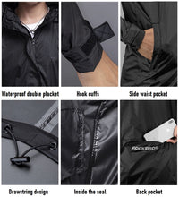 Cargar imagen en el visor de la galería, Rockbros® Casaca Impermeable Chubasquero Ciclismo Moto | S-M-L-XL
