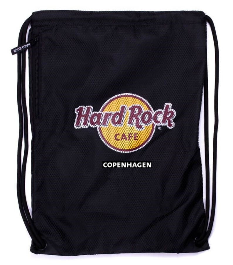 Hard Rock Cafe® Original Mochila Bolso con Cordón 46x35 cm