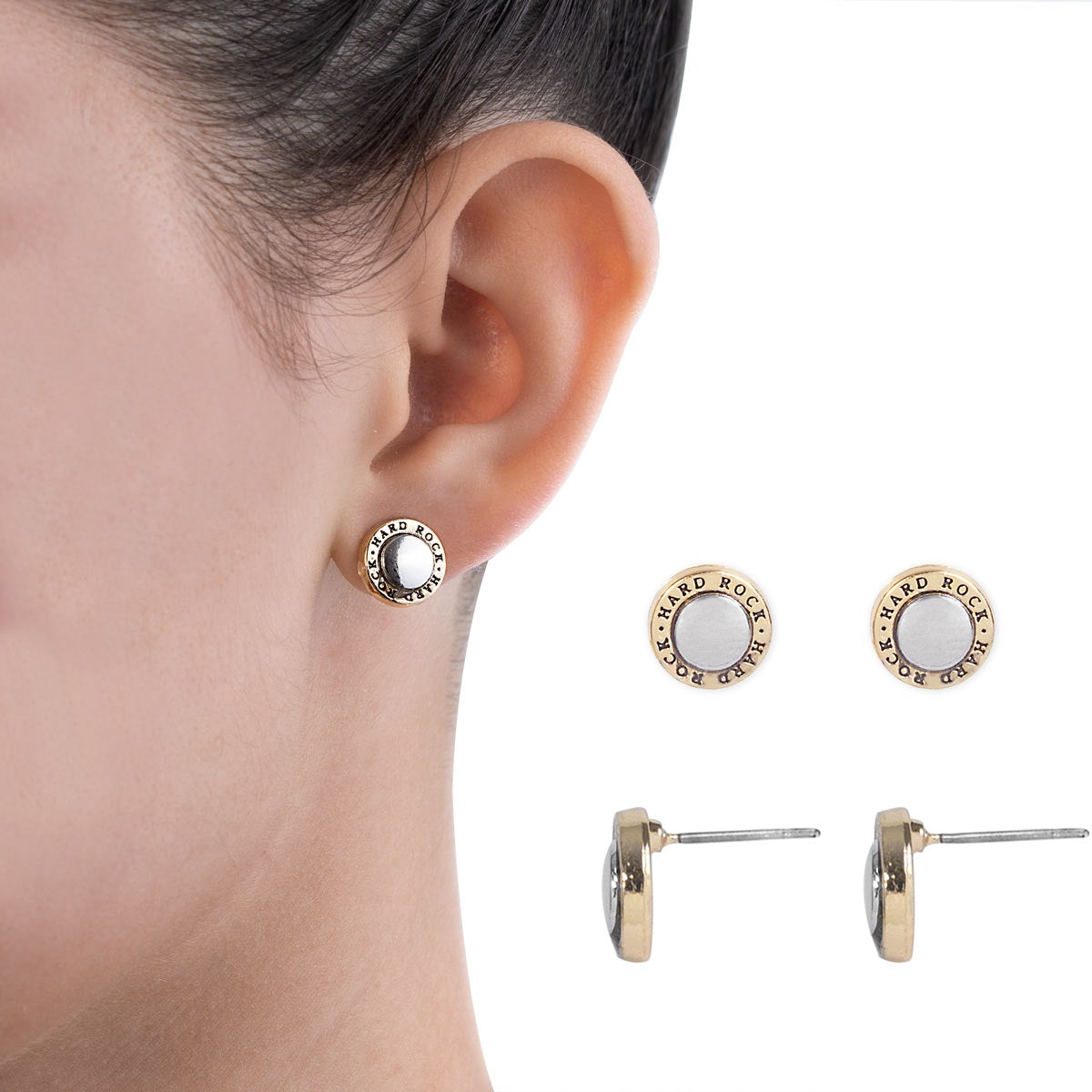 Hard Rock Cafe® 3 pack Set de Aretes Rockeros – RASEC OUTDOORS PERU