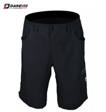 Cargar imagen en el visor de la galería, Pantalón Corto Short Ciclismo Suelto MTB Enduro Con Elástico BLACK | S-L-XL
