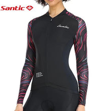 Cargar imagen en el visor de la galería, Santic® Mujer Jersey Manga Larga Ciclismo Maillot | XS-S-M-L
