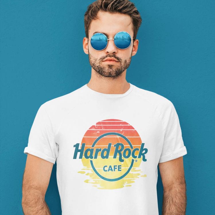 Hard Rock Cafe® Original Camiseta Polo Modelo Summer (Talla: Large)