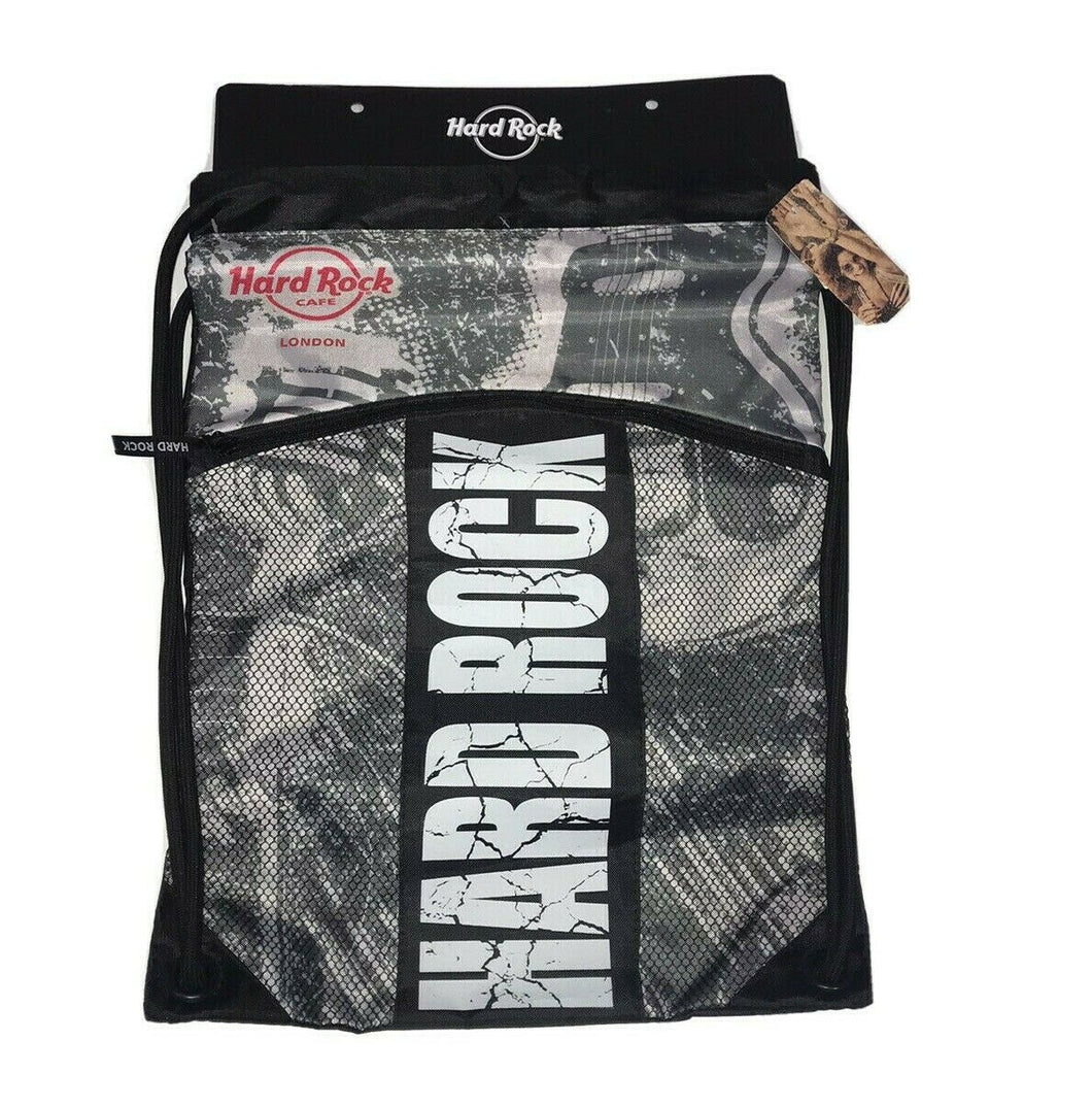 Hard Rock Cafe® Original Mochila Bolso con Cordón 46x35 cm