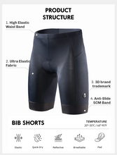 Cargar imagen en el visor de la galería, Rion® Short Culotte 3-4 Hrs Ciclismo MTB Pantalón Culote | M-L-XL
