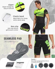 Cargar imagen en el visor de la galería, Santic® CONJUNTO Set de Ciclismo MTB Jersey + Bib Shorts 4D | XS-L
