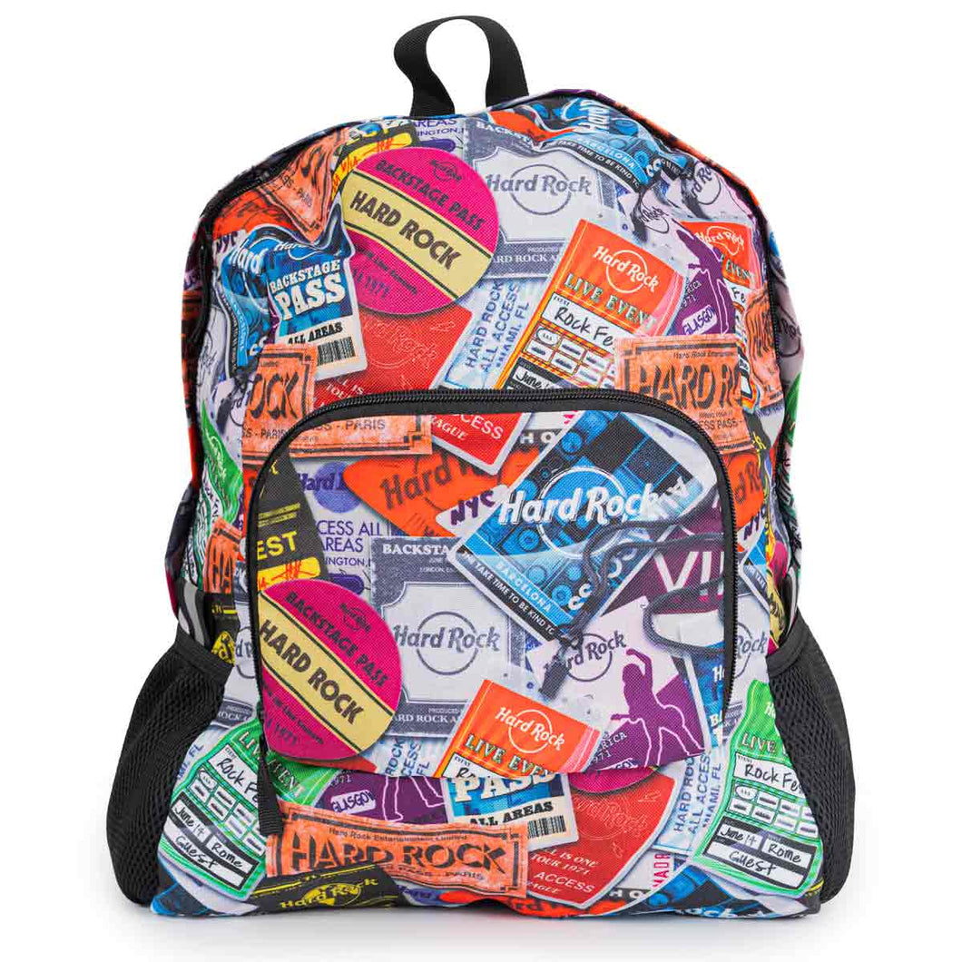 Hard Rock Cafe® Original Mochila Plegable Ligera 44x33
