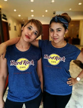 Cargar imagen en el visor de la galería, Hard Rock Cafe® Polo Navy Burnout Mujer | XXS-XS
