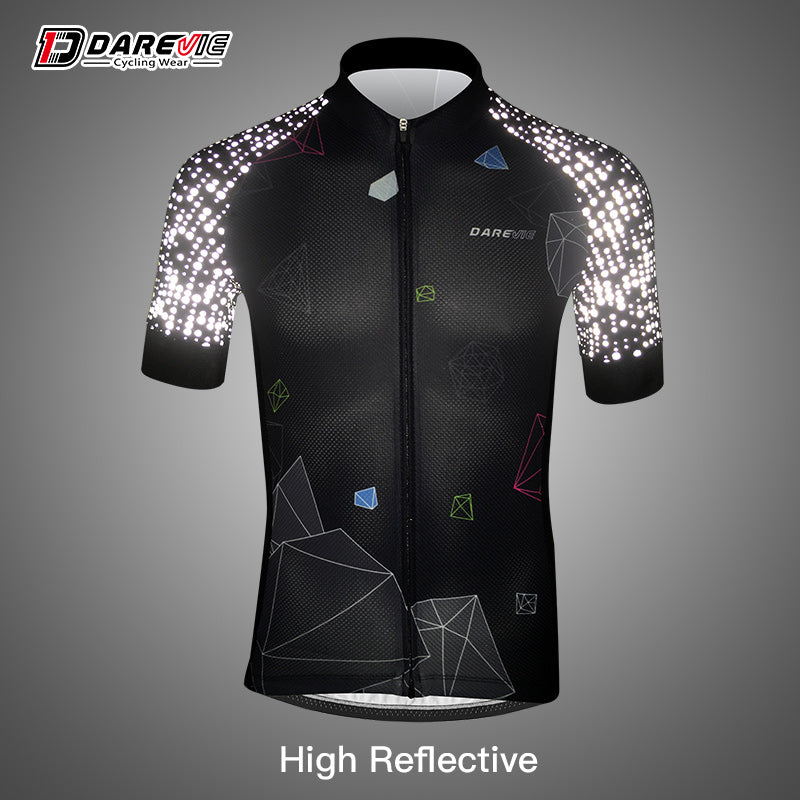 Darevie® Jersey Maillot PRO SRX Ciclismo Alta Visibilidad | M-L-XL