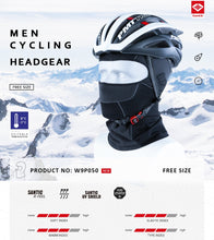 Cargar imagen en el visor de la galería, Santic® Gorra Térmica Balaclava Pasamontañas Ciclismo Moto Ski Montañismo
