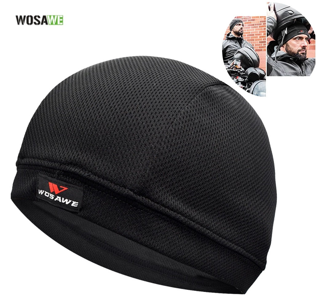 Wosawe® Gorra de Enfriamiento Cool Ride para Casco Unisex Ciclismo Moto