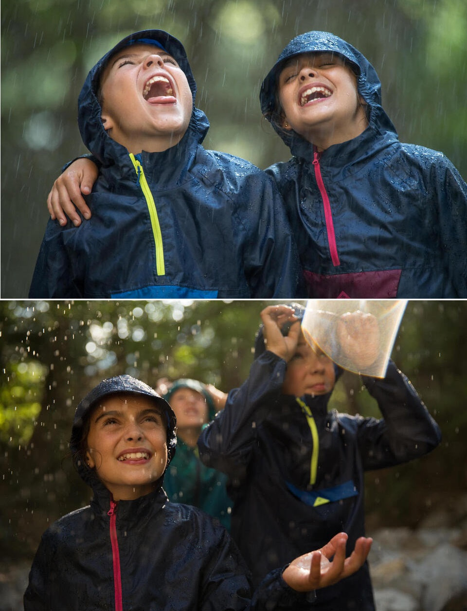 iXtreme Chubasquero para niños – Chaqueta impermeable cortavientos para  niños (niño/niño)