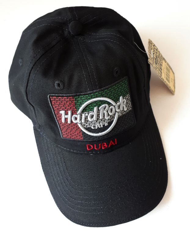 Hard Rock Cafe® Original Gorro Gorra Dubái Bandera Emiratos Árabes Unidos