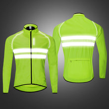 Cargar imagen en el visor de la galería, Wosawe® Casaca Cortaviento Reflectante Ciclismo | M-L-XL
