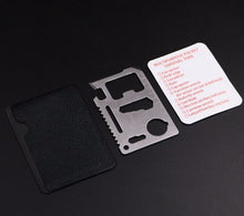 Cargar imagen en el visor de la galería, Herramienta Múltiple de Bolsillo 7cm x 4.5cm para Camping Senderismo Viajes
