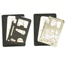 Cargar imagen en el visor de la galería, Herramienta Múltiple de Bolsillo 7cm x 4.5cm para Camping Senderismo Viajes
