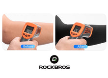 Cargar imagen en el visor de la galería, Rockbros® Par de Mangas Standard Ciclismo Deportivas | Negro
