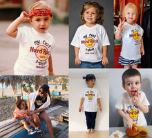 Cargar imagen en el visor de la galería, Hard Rock Cafe® Original Polo Camiseta Niños Toddlers &quot;My First HRC T-Shirt&quot; | 2T-3T-4T
