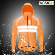 Cargar imagen en el visor de la galería, Wosawe® Casaca Cortaviento Ciclismo Reflectante Capucha | M-L-XL-XXL
