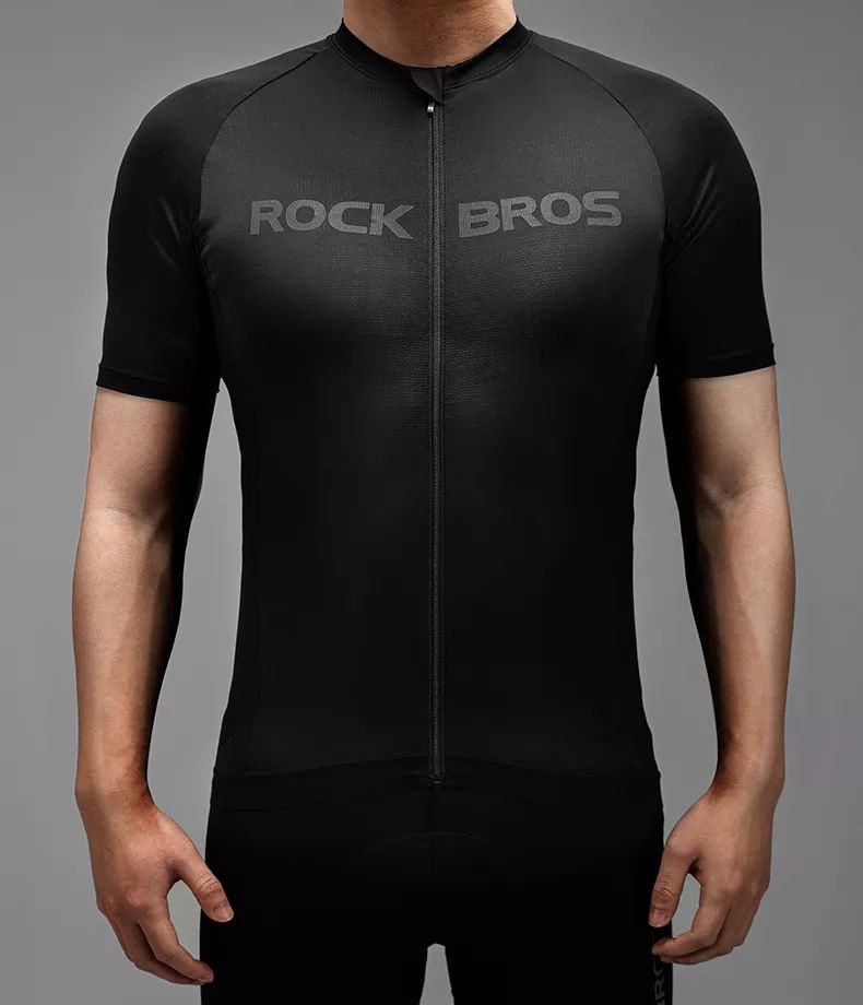 SUPER PRECIO! 🔥 Rockbros® Camiseta Jersey PRO FIT Elastano Ciclismo Maillot | Tallas: USA S-M-L