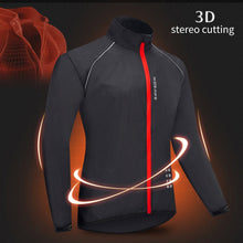 Cargar imagen en el visor de la galería, Wosawe® Casaca Cortaviento Reflectante Ciclismo | M-L-XL
