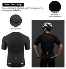 Cargar imagen en el visor de la galería, SUPER PRECIO! 🔥 Rockbros® Camiseta Jersey PRO FIT Elastano Ciclismo Maillot | Tallas: USA S-M-L
