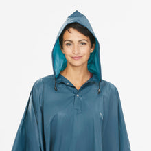 Cargar imagen en el visor de la galería, Forclaz® PONCHO Impermeable Importado Lluvia Montaña Trekking | S-M
