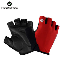Cargar imagen en el visor de la galería, SALE! Rockbros® Guantes de Ciclismo | Rojo/Negro
