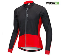 Cargar imagen en el visor de la galería, Wosawe® Casaca Fit Térmica Ciclismo con Forro Polar | L-XL
