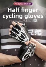 Cargar imagen en el visor de la galería, Rockbros® Guantes de Ciclismo con Reflectantes y Esponja de Alta Densidad MTB | S-M-L-XL
