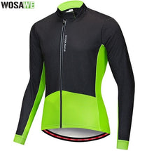 Cargar imagen en el visor de la galería, Wosawe® Casaca Fit Térmica Ciclismo con Forro Polar | L-XL
