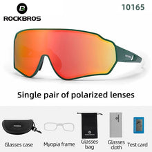 Cargar imagen en el visor de la galería, SUPER PRECIO!🔥 - Rockbros® Lentes Deportivos Polarizados 10165 Ciclismo Protección UV400
